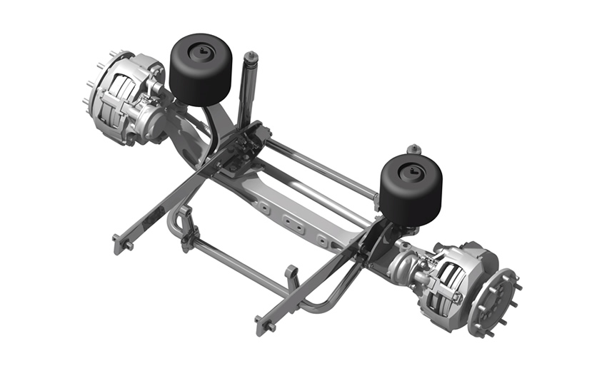 12-13 m bus front air suspension